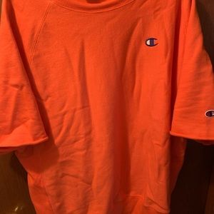 Short sleeve champion sweatshirt